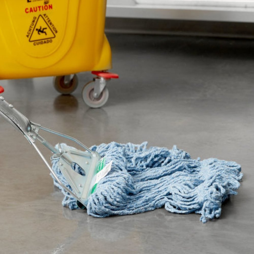 2 Rubbermaid Mop Heads Super Stitch Blend NWT  (2 Mop Heads)